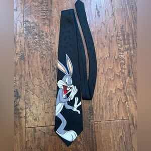 NWT Vintage Looney Tunes Mania Bugs Bunny Neck Tie 1995